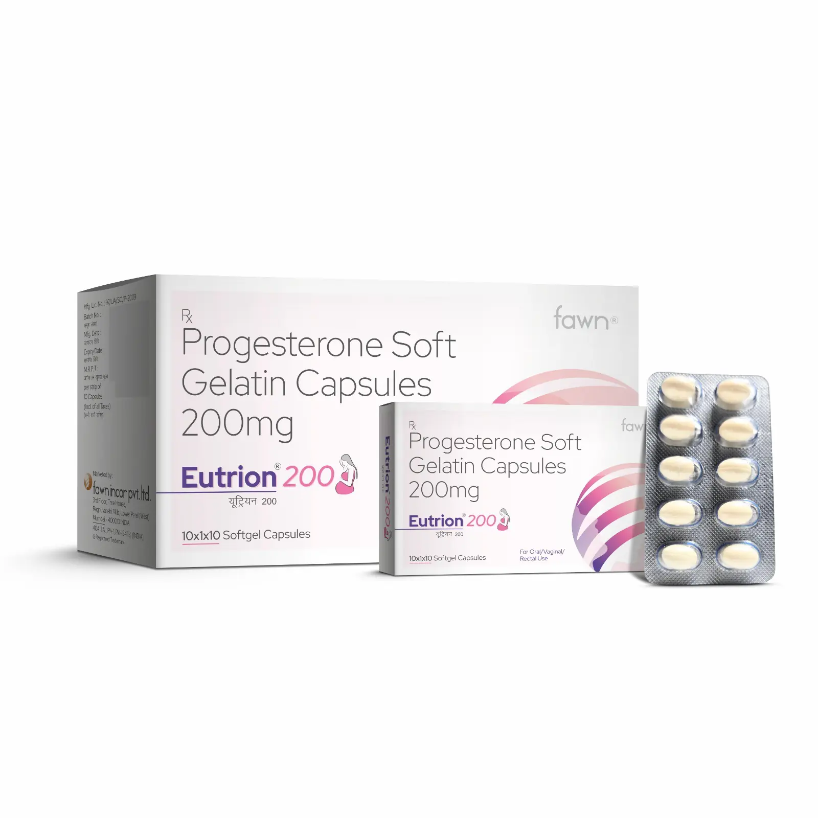 Progesterone Soft Gelatin Capsules 200 Mg