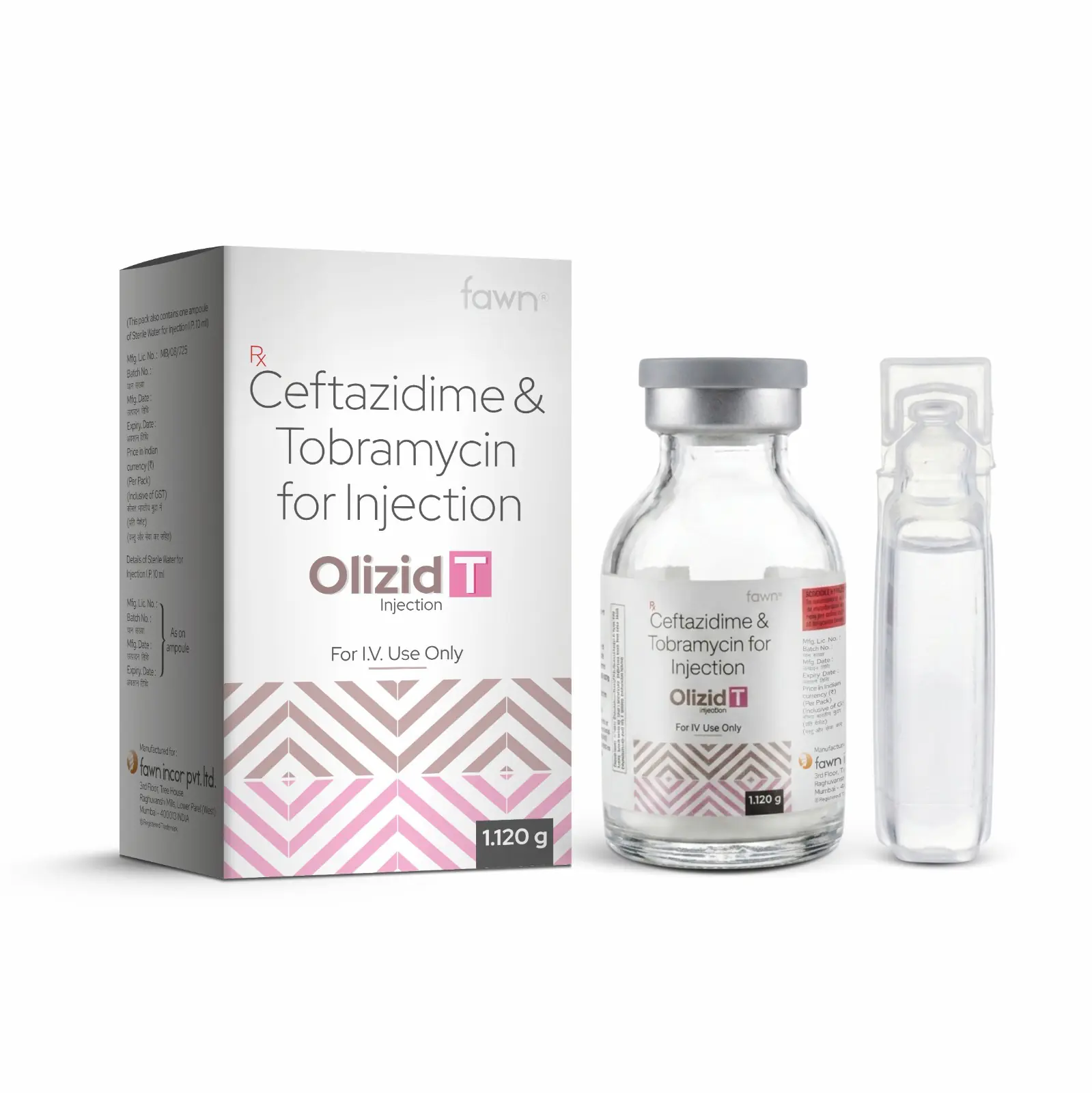 Ceftazidime & Tobramycin for Injection