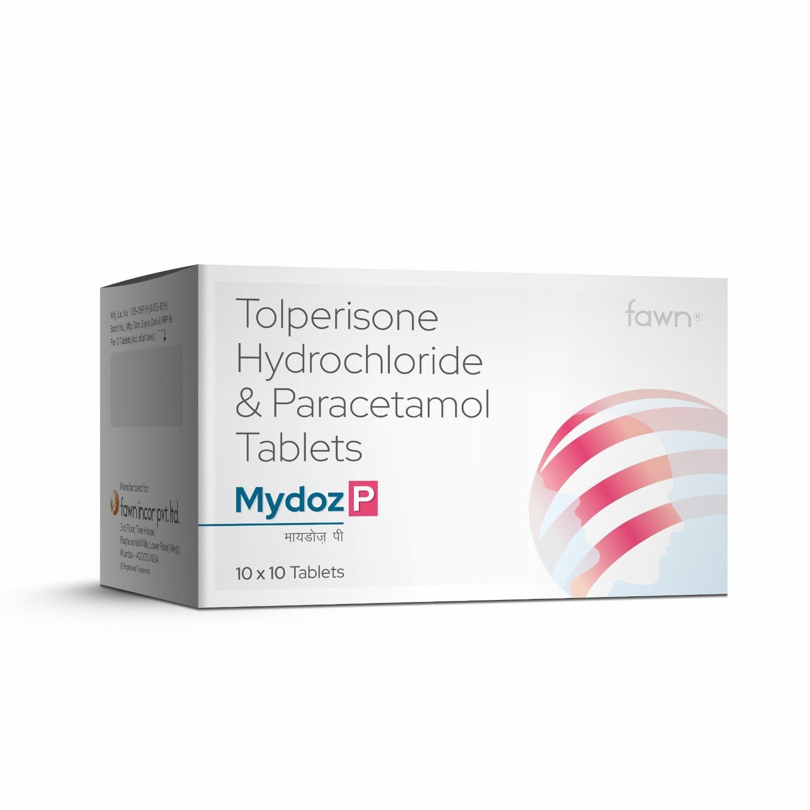 MYDOZ P Tablets - Fawn Incor