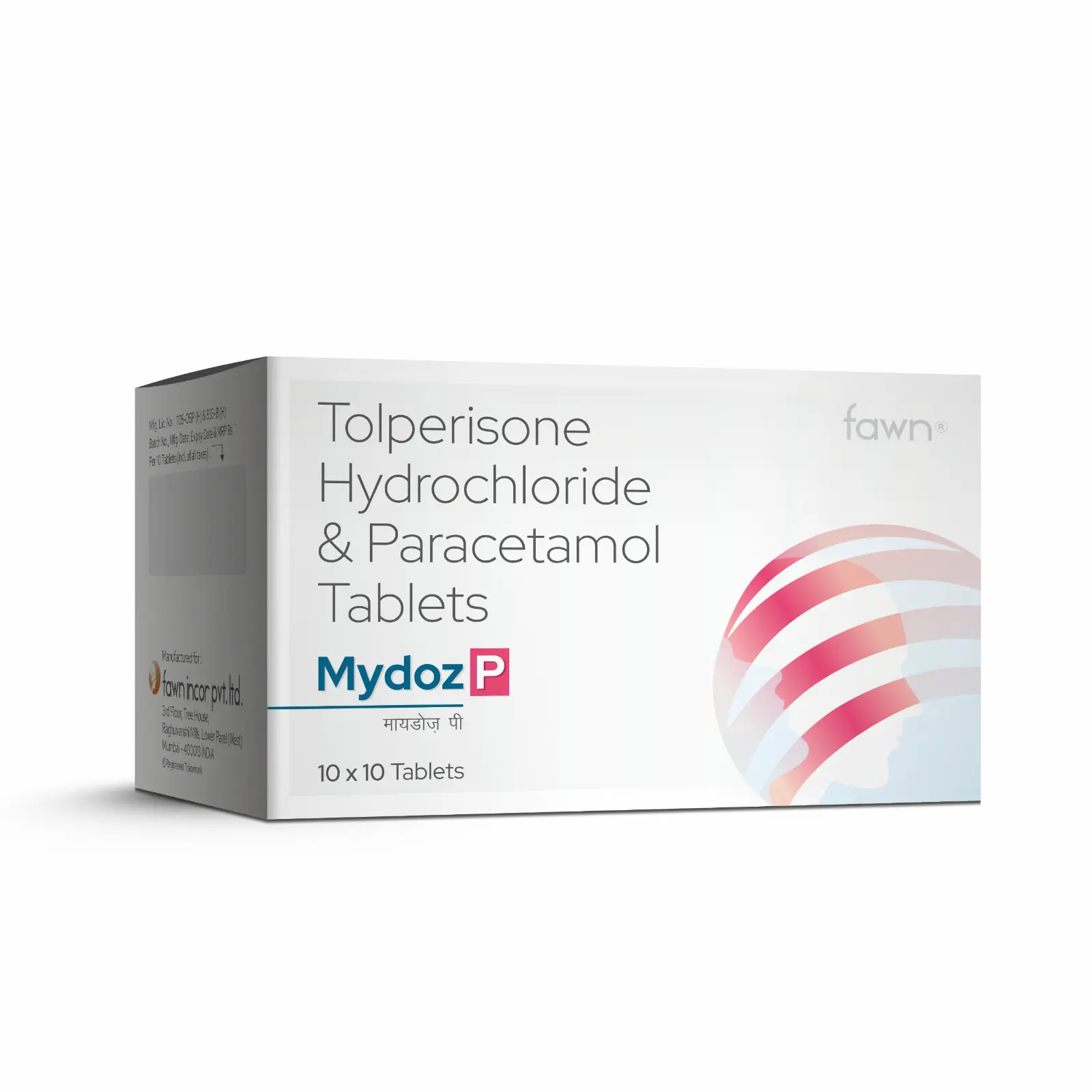 MYDOZ P Tablets - Fawn Incor
