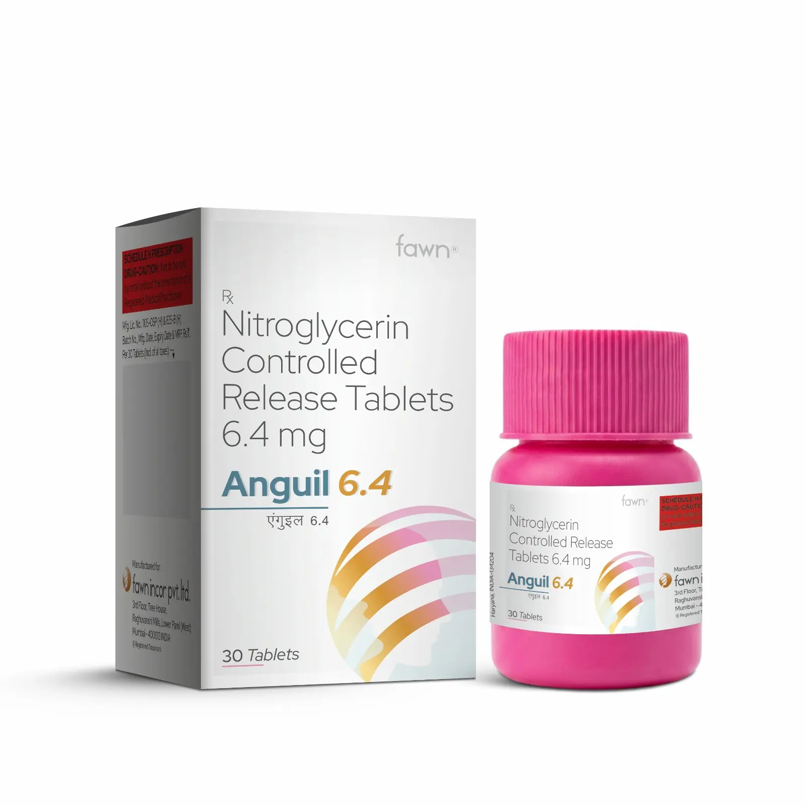 Nitroglycerin Controlled Release 6.4 Mg