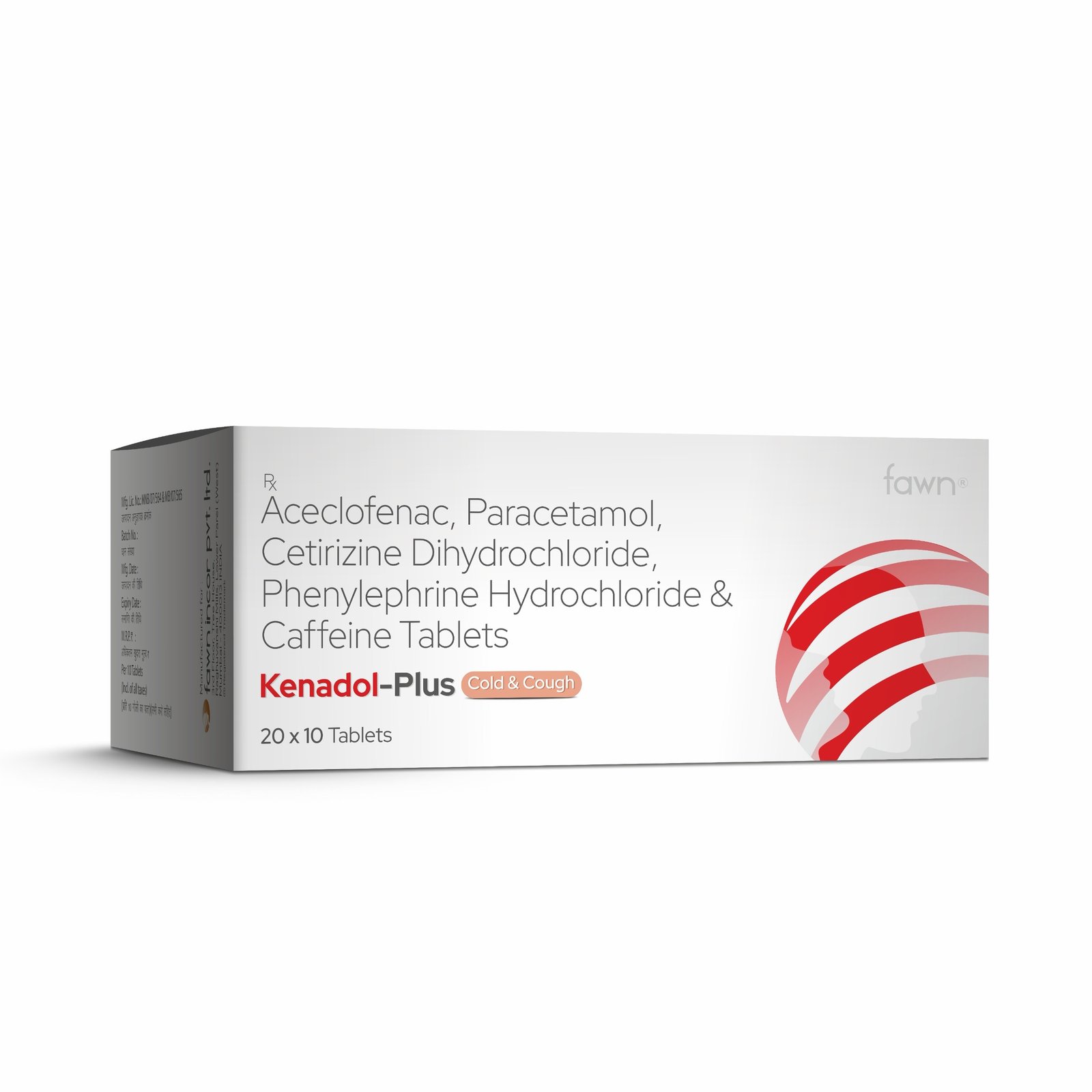 KENADOL PLUS COLD & COUGH Tablet - Fawn Incor