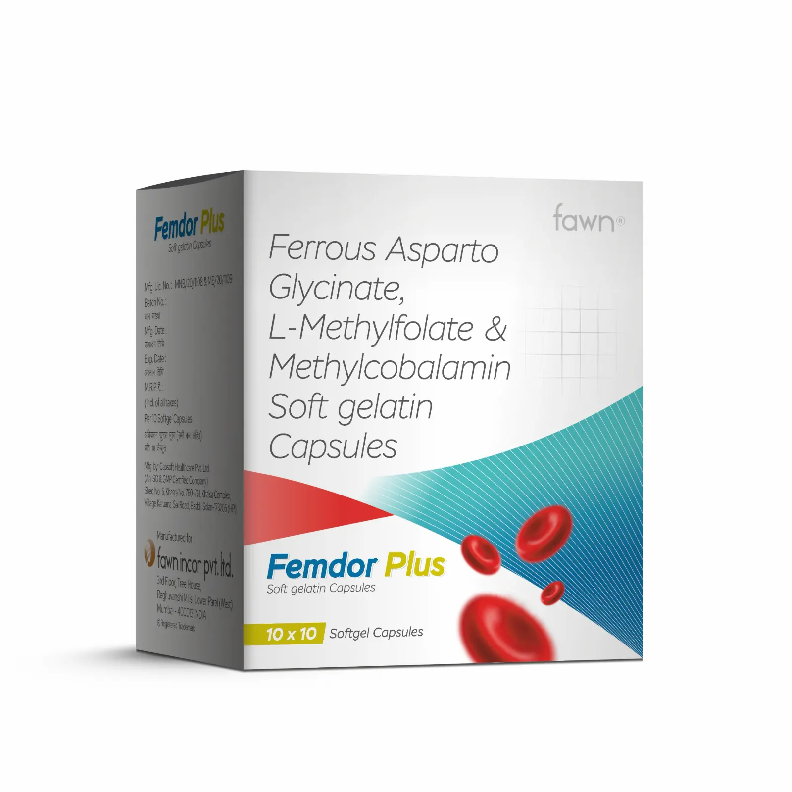 FEMDOR Softgel Capsules - Fawn Incor