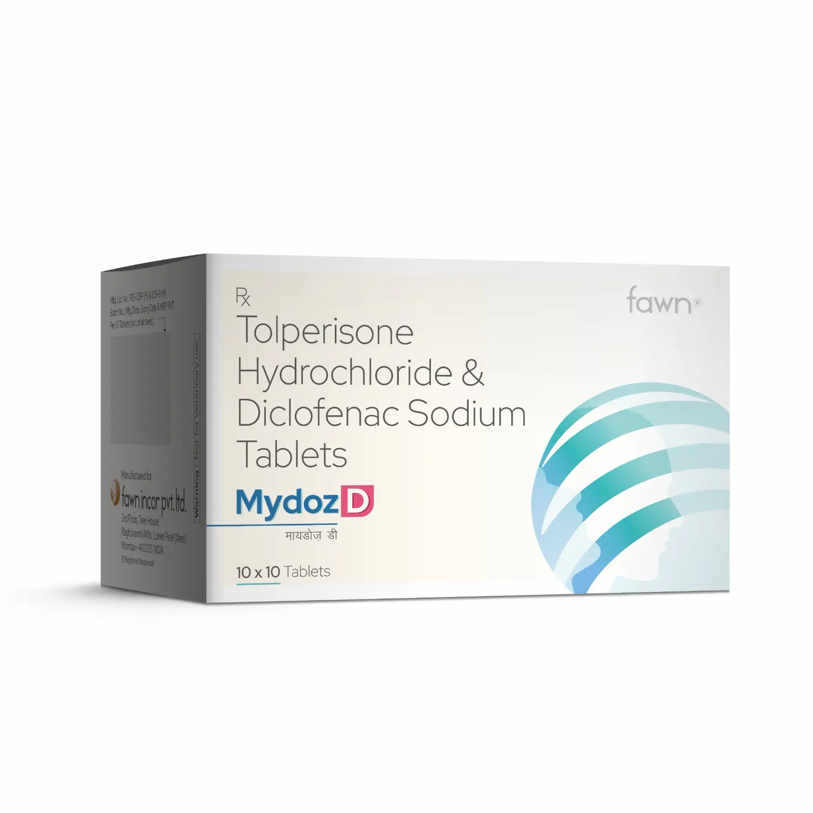 MYDOZ D Tablets - Fawn Incor